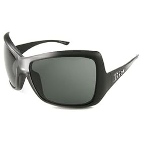 Christian Dior Sunglasses - Dior Mist 1 / Frame: Silver Black Lens: Grey