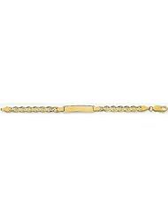 4mm 14k Mariner Baby ID Bracelet 6"