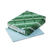 Wausau Papers Exact Offset Opaque Pastel Paper, 8-1/2 X 11, 24-Lb., Blue, 500 Sheets/Ream (WAU62321)