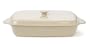 Calphalon Ceramic Vanilla 9 x 13 Covered Rectangular Baker with Lid