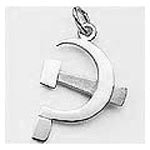Childrens Toyshop  Jewelry : Hammer & Sickle Charm