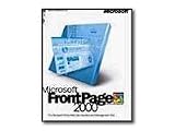 Microsoft FrontPage 2000 - ( v. 2000 ) - complete package - 1 user - CD - Win - German