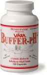 VAXA Buffer - pH + 1 Bottle 120 Capsules per bottle - Homeopathic Medicinal Systemic Alkalizer for Buffering and Acid pH System