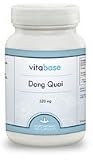 Vitabase Dong Quai Supports Normal Menstrual Cycles 502 mg 100 Capsules (Pack of 4)