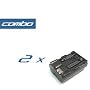 2 PACK 2000mAh Battery for Canon BP-511A BP-511 BP511 [Camera]
