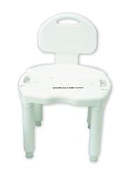 Carex Universal Bath Bench with Back