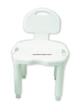Carex Universal Bath Bench with Back