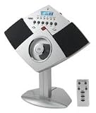 Naxa NX-422 Micro Shelf AM FM CD Player Stereo w/Digital Alarm Clock