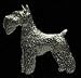 schnauzer30 - Pewter Schnauzer Pin