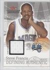 2004-05 Fleer Throwbacks Defining Authentic Jerseys #SF - Steve Francis