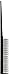 Diane Teasing Tail Comb, Dozen, 8 Inch, Black