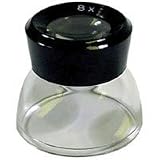 Adorama 8X General Purpose Magnifier Loupe for Photographic Contact Sheets and Negatives