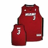 Adidas Miami Heat Dwyane Wade Youth (Sizes 8-20) Revolution 30 Swingman Alternate Jersey Small