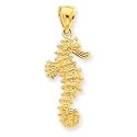 14k Mermaid Charm - Measures 29.5x12.5mm
