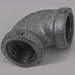 1-1/2X1 GALV 90DEG RED ELBOW