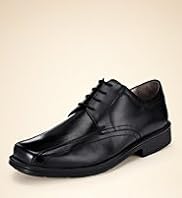 Airflex™ Wide Fit Leather Tramline Shoes