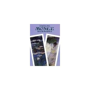 Twelve Monet Bookmarks Small Format