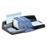 CARD FILE 2.25X4 DSK ORG BLACK
