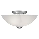 Livex 4206-91 Somerset Ceiling Mount Brushed Nickel