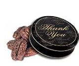 1 and 1/2 lb Bavarian Style Cinnamon Roasted Pecans Tin - Thank You