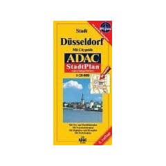 ADAC Stadtpl�ne, spezialgefaltet, D�sseldorf: Mit Cityguide. Mit City- und Durchfahrtsplan. Mit Verkehrslinienplan. Mit Flughafen- und Messeplan. Mit Postleitzahlen. Mit Citypilot. GPS-genau