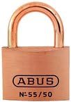 PADLOCK BRASS 1-1/2IN 55/40MBC