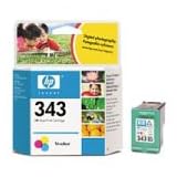 HP 343 - Print cartridge - 1 x yellow, cyan, magenta - 260 pages