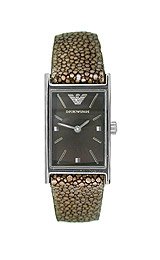 Armani Watches, Armani Women's Leather Collection Watch AR2410, Womens Watches, Womens Armani Watches