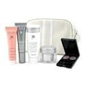 Lancome Travel Set: Clarte Galeteis 50ml + Day Cream 15ml + Serum 10ml + Body Lotion 15ml + Eyeshadow + Bag--5pcs+1bag