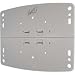 Bello Adapter Plate For 8100 Series Mounts Silver