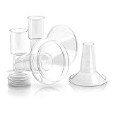 Ameda Custom Breast Flanges with Inserts- BPA Free