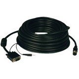 Tripp Lite P504-050-EZ Easy Pull SVGA/VGA Monitor Cable w/ Connectors & 3.5mm Audio - 50ft