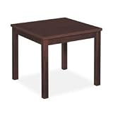 Basyx BW3140 End Table - Rectangle - 20 x 20 x 24 - Particleboard, Hardwood