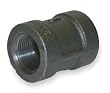 Industrial Grade 1LBY6 Couping, Black Malleable Iron, 3/4 In