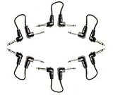 Hosa Jumper Cable for Pedal Effects (6 Inch) (6 Pack)
