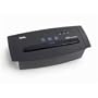 Royal Machines JS55 6-Sheet Strip-cut Desktop Shredder with Auto Start/Stop and Reverse (Black)