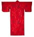Japanese Red Cotton Kimono Yukata #K933