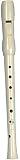 Yamaha YRN-22B Barouque 2-Piece Sopranino Recorder, Key of F