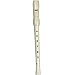 Yamaha 20-Series 2-Piece F-Sopranino Recorder (Ivory)