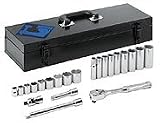 Armstrong 15-330 22pc 3/8 Drive 6pt Fractional Ratchet/Socket Set
