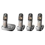 Review Panasonic KXTG7324EG / Panasonic KXTG7324 DECT Quad With Answer Machine - Silver
