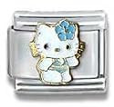 Clearly Charming Hello Kitty Swim Suit Cat Animal Theme Licensed Charm Bracelet