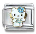 Clearly Charming Hello Kitty Swim Suit Cat Animal Theme Licensed Charm Bracelet