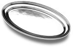 Wilton Armetale Newport Bistro 21-Inch Oval Tray