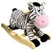 Toys : Plush Rocking Zebra 21"