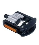 ACTION PEDAL FOLDING ALLOY 9 16 SILVER BLACK. by ACTION