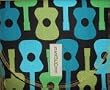 Groovy Guitars Sandwich Sack (Lime)