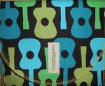 Groovy Guitars Sandwich Sack (Lime)
