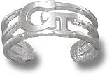 Georgia Tech Yellow Jackets Solid Sterling Silver ''GT'' Toe Ring