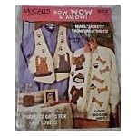 Bow Wow & Meow (Make Jackets from Sweatwhirts, Purrfect Gifts for Pet Lovers) book cover